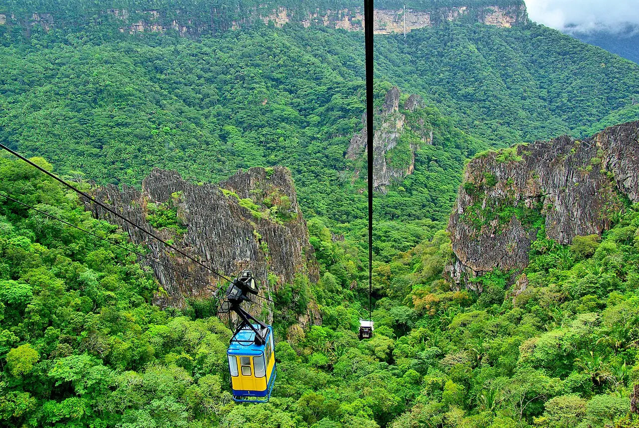 Paisagem do Parque Nacional de Ubajara, na Serra da Ibiapaba